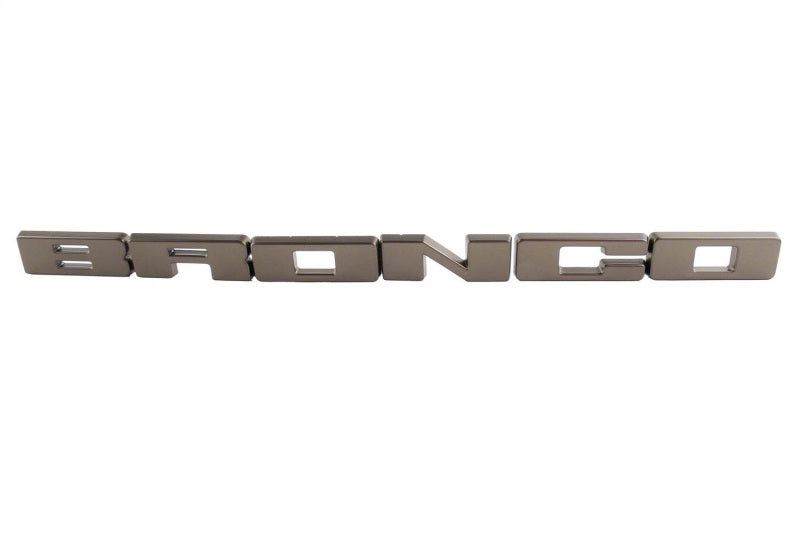 Ford Racing 2021+ Bronco Grille Lettering Overlay Kit - Bronze Secondary image