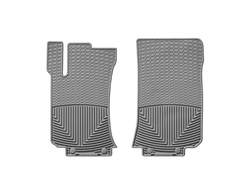 WeatherTech 06+ Mercedes-Benz R-Class (V251) Front Rubber Mats - Grey Secondary image
