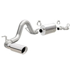MagnaFlow Cat-Back 2016 Toyota Tacoma 3.5L V6 SS 3in Single Pass Side Exit Rear 4in Tip exhaust system