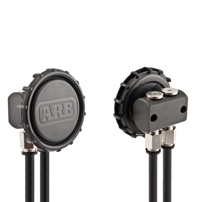 Close-up view of ARB Differential Breather Kit for offroad trucks.