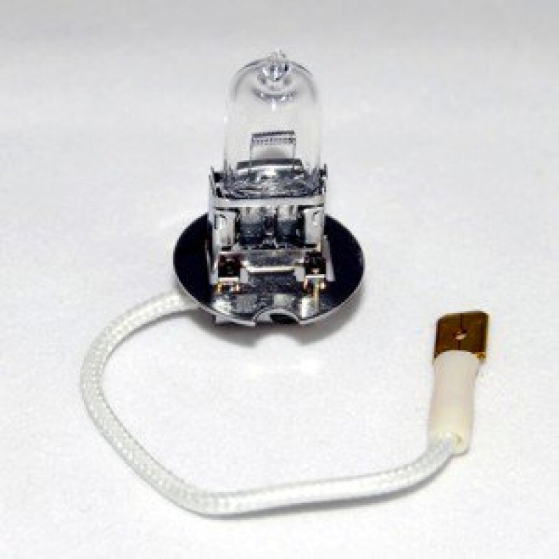 KC HiLiTES 12V H3 100w Halogen Replacement Bulb (Single) - Clear for offroad lighting and electrical upgrades.