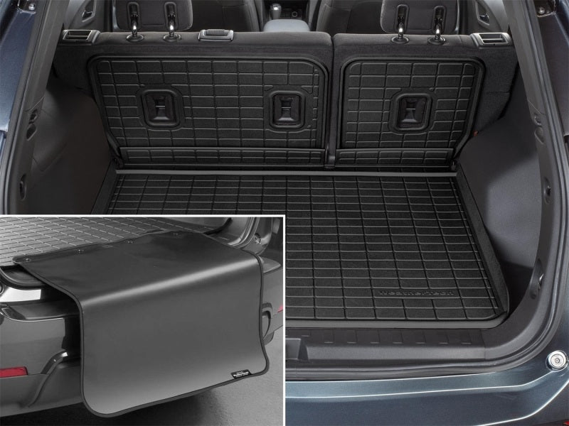 WeatherTech 18-24 GMC Terrain / Terrain Denali Seatback Cargo Liner HP w/Bumper Protector - Black Secondary image