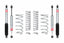 Eibach Pro-Truck Lift Kit for 10-18 Toyota 4Runner (Must Be Used w/ Pro-Truck Front Shocks) for offroad performance upgrades.