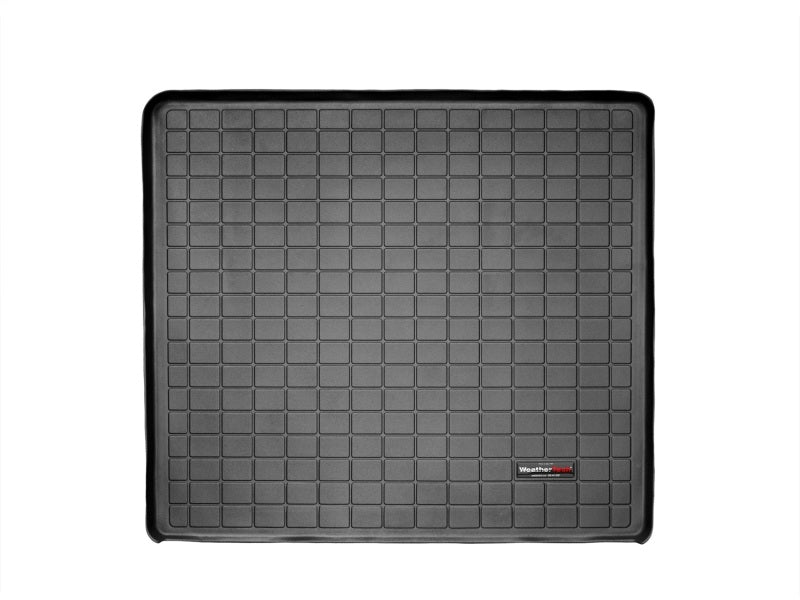 WeatherTech 10+ Toyota 4Runner Cargo Liners - Black, durable trunk protection for vehicles, perfect for offroad parts and accessories.