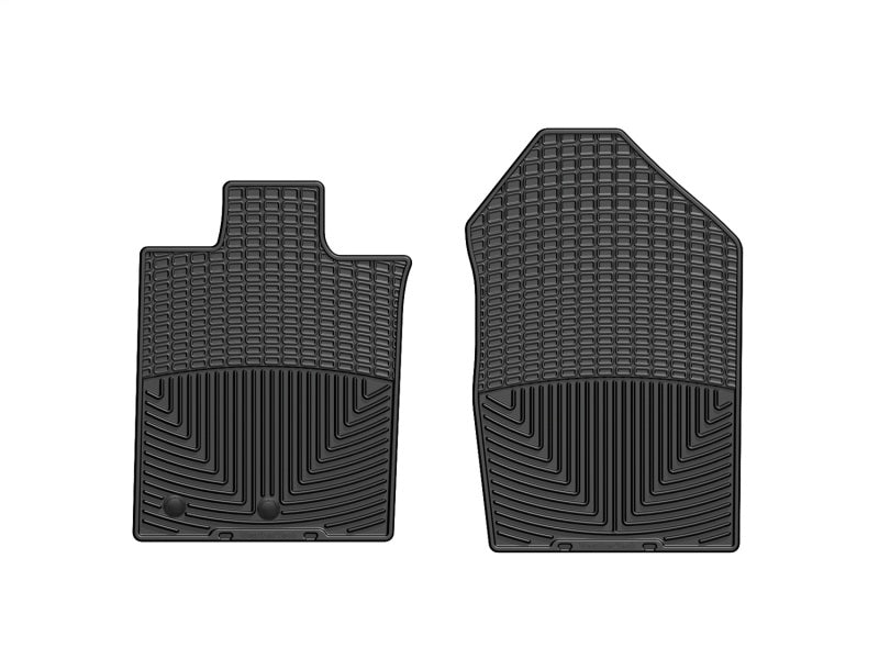 WeatherTech 10+ Lincoln MKZ Front Rubber Mats - Black Secondary image