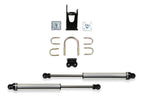 Fabtech 05-21 Ford F250/350 4WD Dual Steering Stabilizer System (Opposing Style) w/DL 2.25 Shocks with mounting parts