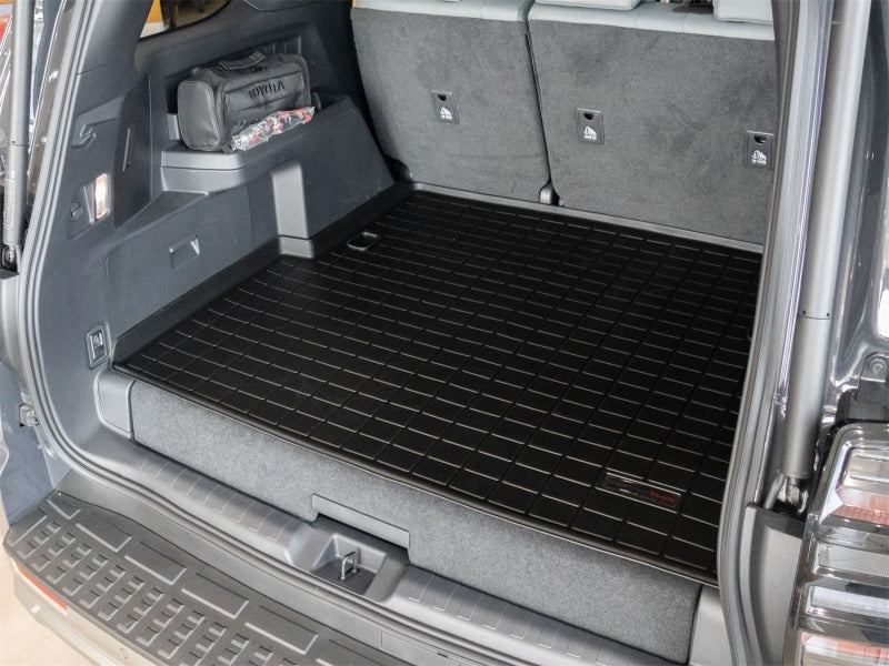 WeatherTech 2025 Toyota 4Runner Hybrid Cargo Liner - Black in trunk