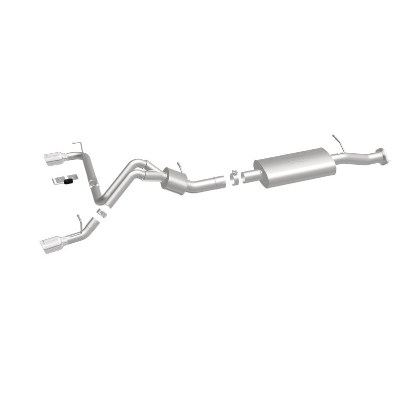 MagnaFlow Sys C/B 07 GM Hummer H2 Split Rear exhaust system parts
