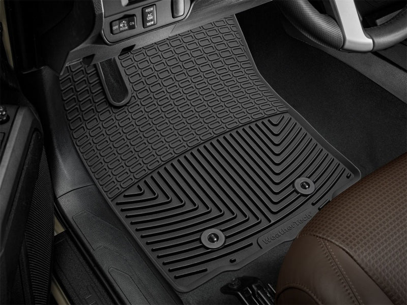 WeatherTech 2018+ Toyota Tacoma Front Rubber Mats - Black Secondary image