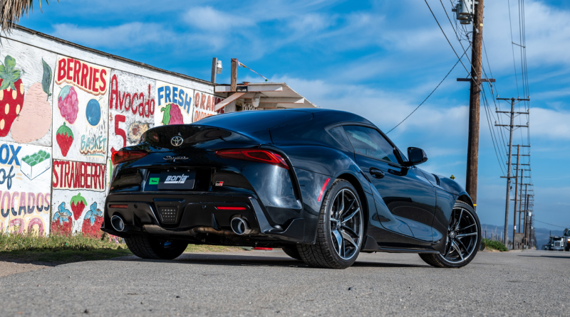Borla 20-25 Toyota GR Supra ATAK Cat-Back Exhaust System w/ Chrome Tips Secondary image