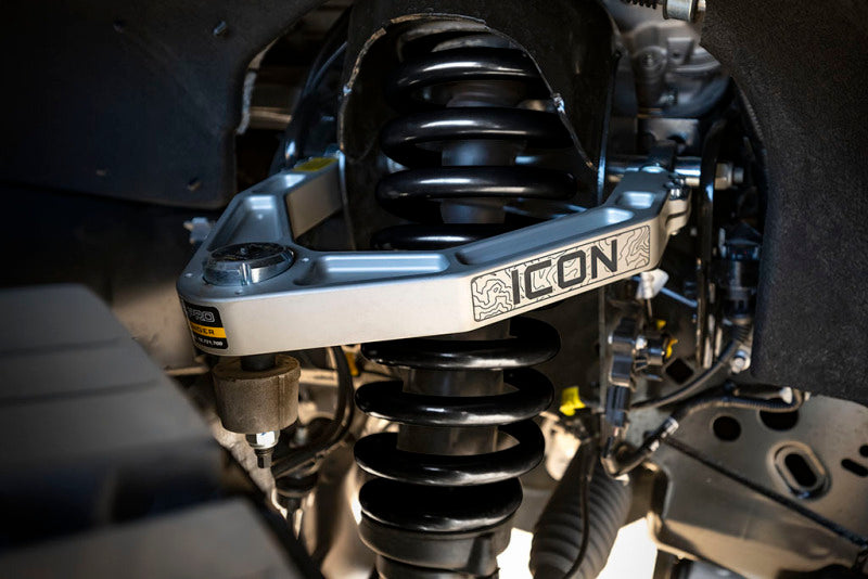 ICON Ford F-150 Raptor Billet Upper Control ARM w/ Delta Joint Pro Kit for off road parts and performance upgrades.