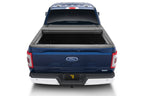 BAK 21-22 Ford F-150 (Incl. 2022 Lightning) Revolver X4s 5.7ft Bed Cover on blue truck