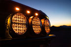 Rigid Industries 360-Series 9in LED Off-Road Spot Beam - RGBW for offroad lighting and electrical.