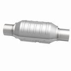 MagnaFlow Conv Univ 3in Inlet/Outlet Center/Center Round 9in Body L x 5.125in W x 13in Overall L catalytic converter for offroad parts