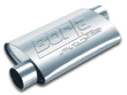 Borla Pro-XS 2in Tubing 14in x 4in x 9.5in Oval Offset/Offset Muffler for performance offroad parts