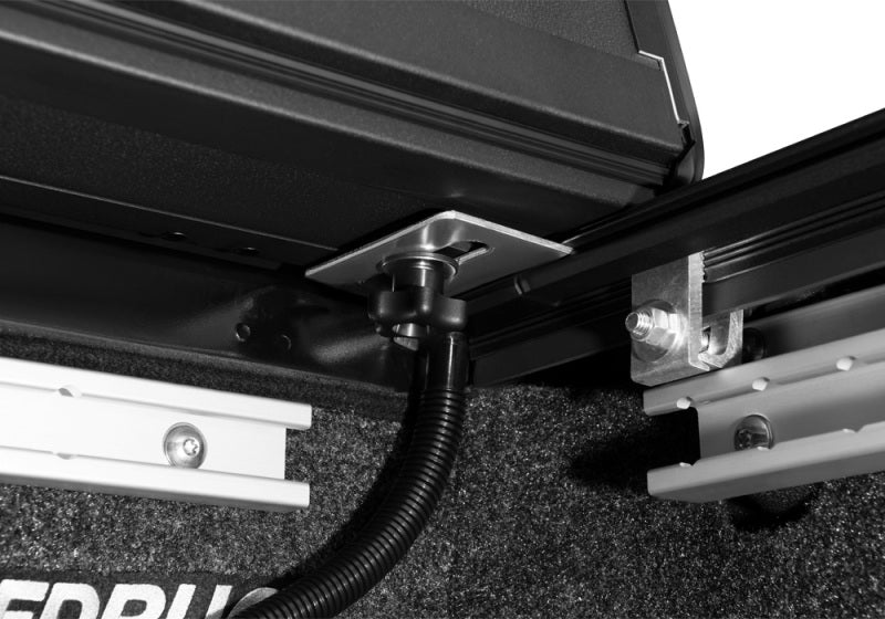 BAK 05-20 Nissan Frontier 5ft Bed BAKFlip MX4 Matte Finish installation detail, offroad parts, truck accessories