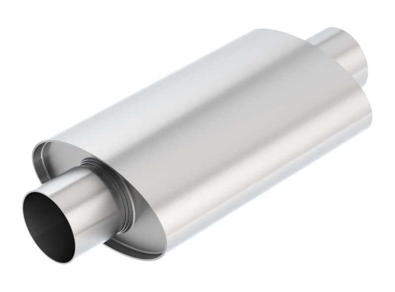 Borla XR-1 Multi-Core 3in Ctr-Ctr Oval 12in x 4.25in x 7.88in Rotary Engine Equipped Racing Muffler for offroad performance upgrades.
