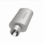 MagnaFlow Muffler W/Tip Mag SS 14X5X8 2.25/4. stainless steel exhaust part