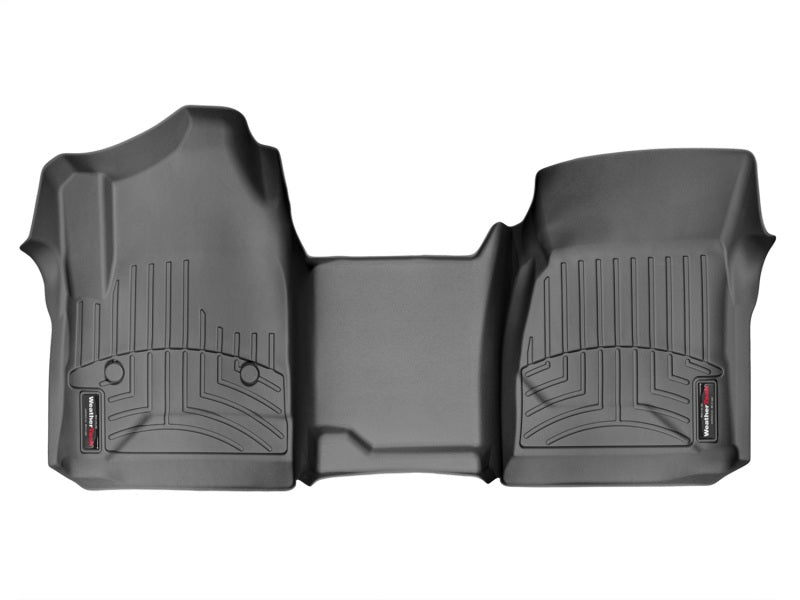 WeatherTech 14+ Chevrolet Silverado Front FloorLiner - Black Secondary image