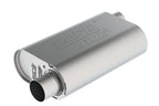 Borla CrateMuffler LS3 ATAK 2.5in Offset/Offset 14inx4.35inx9in Muffler for performance offroad parts
