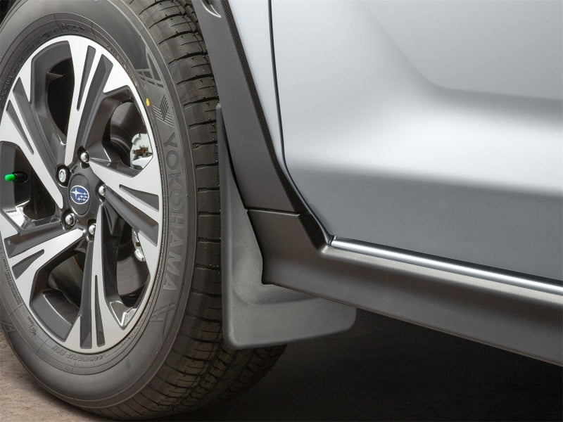WeatherTech 2024 Subaru Crosstrek No Drill Front MudFlaps - Black Secondary image