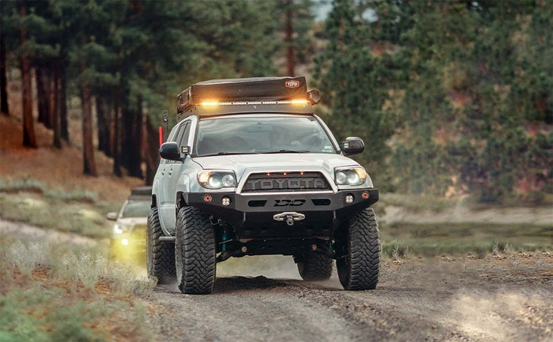 MagnaFlow 05-09 Toyota 4Runner V8 4.7L / 17-21 Lexus GX460 Overland Series Cat-Back Exhaust on offroad terrain