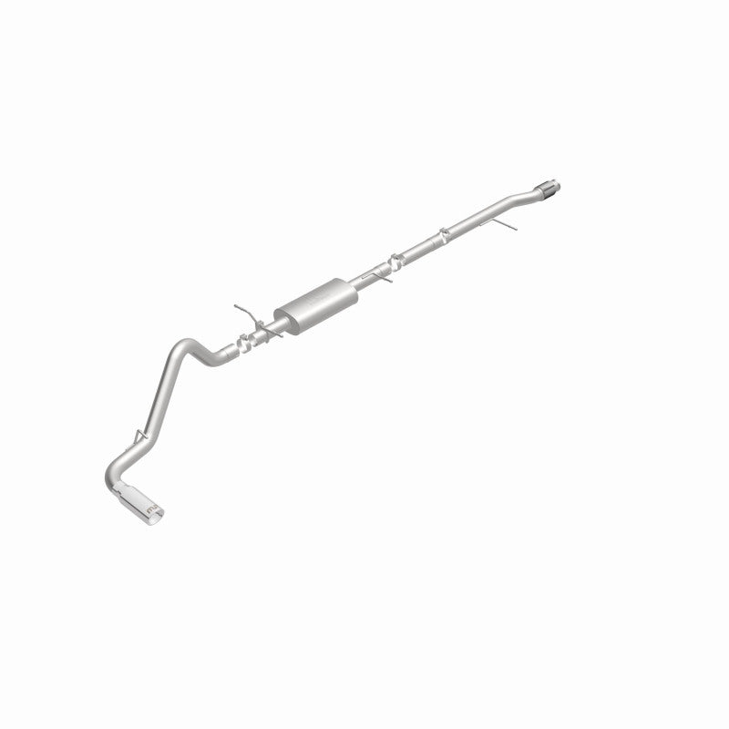 Magnaflow 14 Chevy Silverado V8 5.3L CC/EC Cab Single P/S Rear Exit Stainless Cat Back Perf Exhaust for trucks