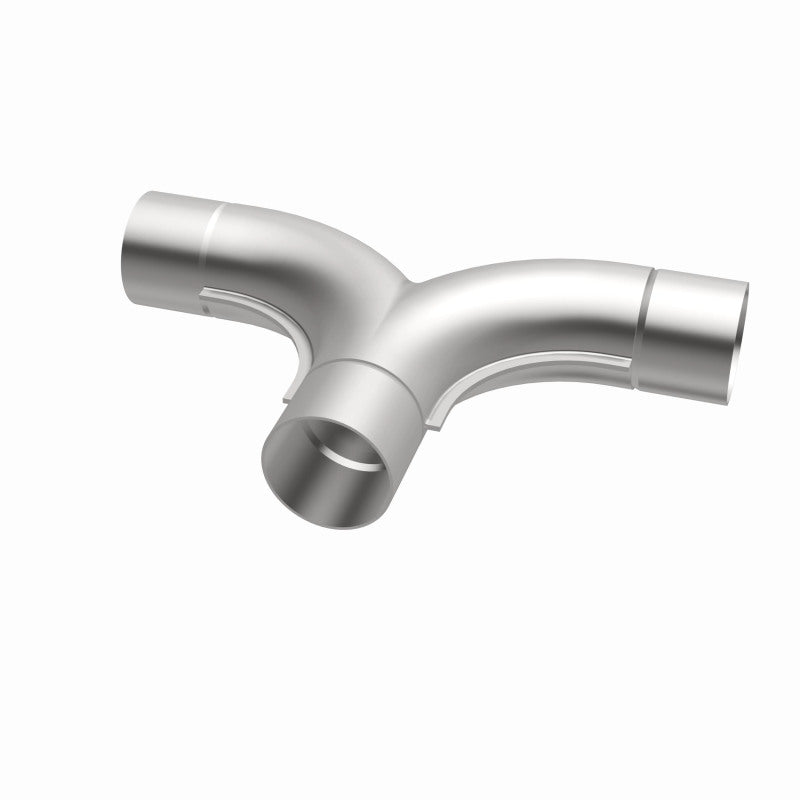 MagnaFlow Smooth Trans T 2.50inch SS 90/90 deg. exhaust pipe for performance offroad parts.