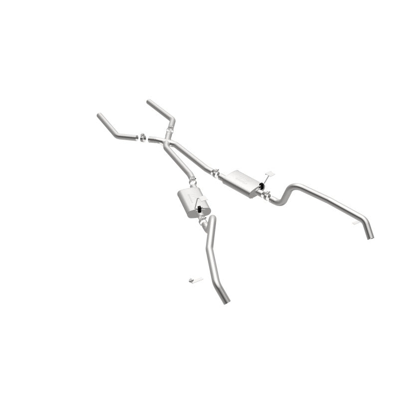 MagnaFlow Sys C/B 67-72 F-Body 2.50inch w/Tru-X stainless exhaust