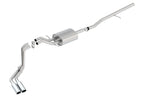 Borla S-Type Cat-Back 14 Sierra 1500 Ext. Cab Stnd Bed/CC Short Bed 143.5in WB Side Exit Exhaust