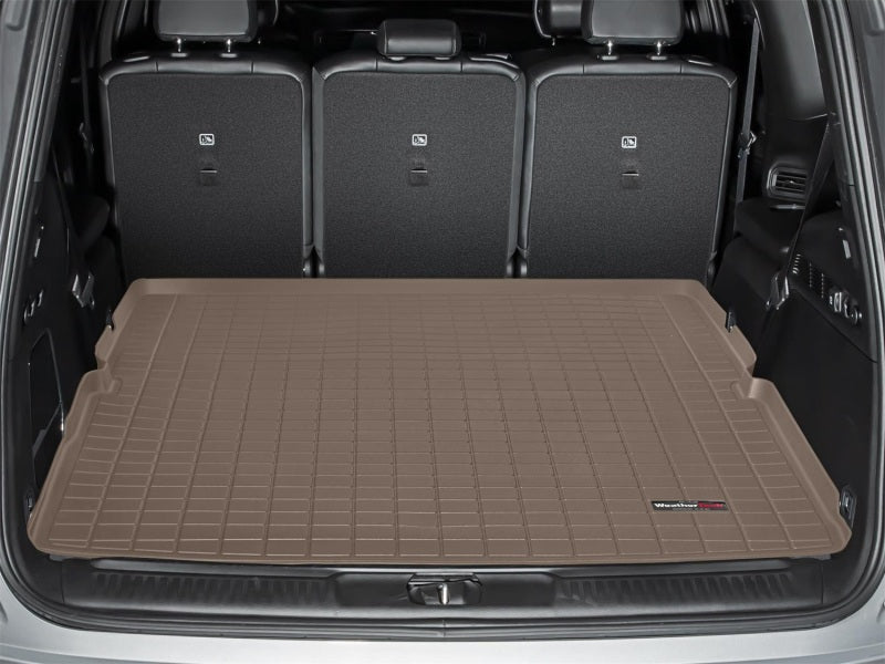 WeatherTech 2022+ Jeep Grand Wagoneer Cargo Liner - Tan Secondary image
