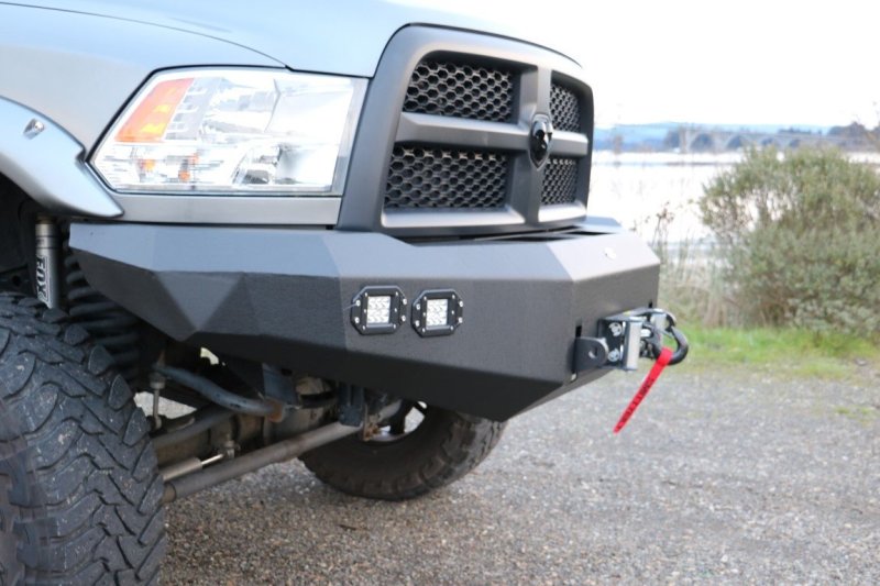 DV8 Offroad 10-14 Dodge Ram 2500/3500 Front Bumper with winch.