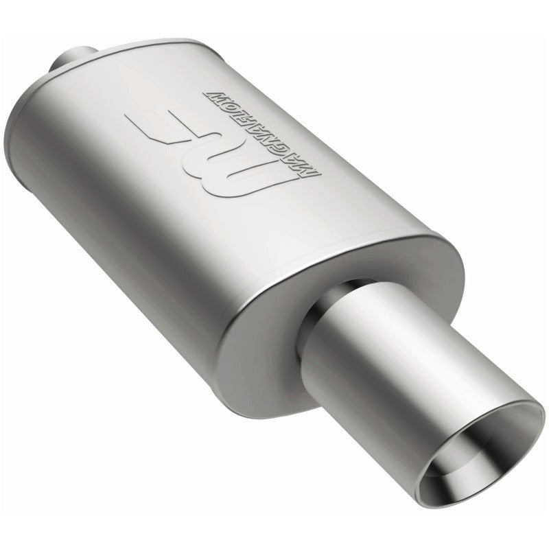 MagnaFlow Muffler W/Tip Mag SS 14X5X8 2.25/4. for trucks and Jeep accessories.