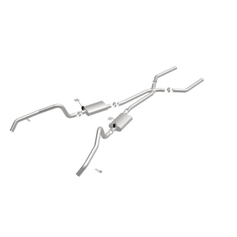 MagnaFlow Sys C/B 67-72 F-Body 2.50inch w/Tru-X exhaust system