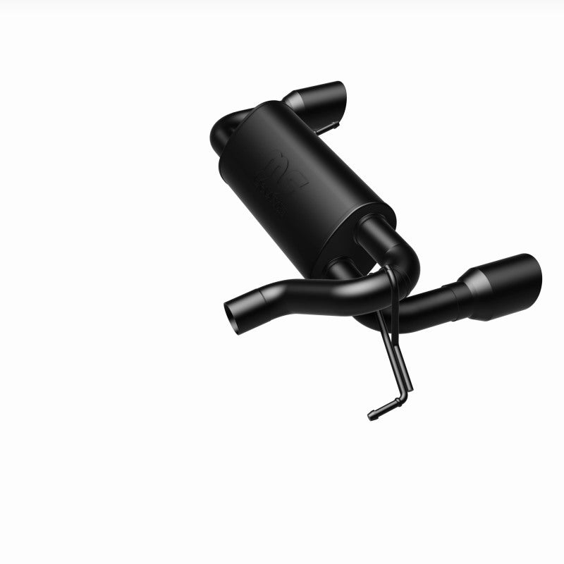 MagnaFlow 2021 Ford Bronco 2.3L I-4 Axle-Back Exhaust w/ Dual Split Rear Style Exit- Black Tips