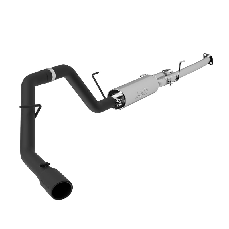 MBRP 2009-2014 Toyota Tundra 5.7L EC-Std. & SB/CC-SB 3in Cat-Back Single Side AL - Black Secondary image