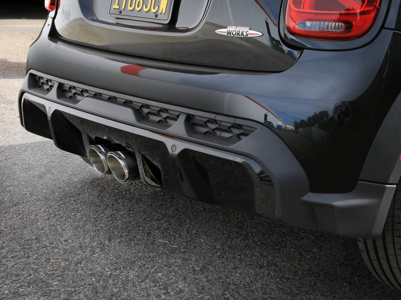 aFe 14-24 Mini Cooper S MACH Force-Xp 3in to 2-1/2in 304SS Cat-Back Exhaust w/ Carbon Fiber Tip Secondary image