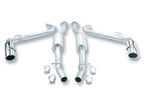 Borla 99-04 Ford Mustang SVT Cobra Aggressive SS Catback Exhaust components