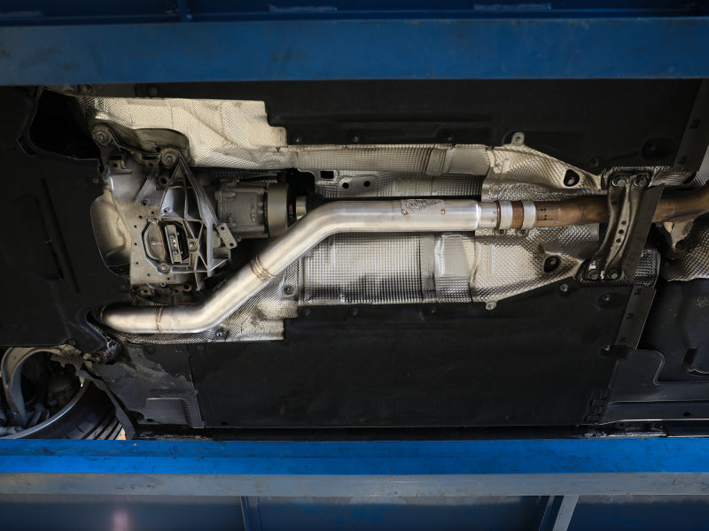 aFe POWER MACH Force-Xp 09-16 Audi A4/A5 B8 L4-2.0L(t) 304 SS 3in. Front Resonator Delete Pipe Secondary image