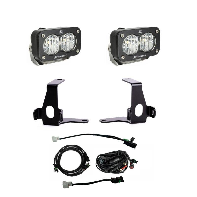 Baja Designs 2024+ Toyota Tacoma S2 Sport Reverse Kit w/ Toggle Switch with lights and wiring for offroad accessories Main image