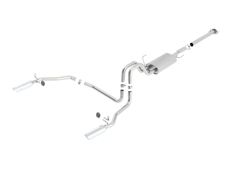 Borla 11-14 Ford F150 AT 2/4WD 2/4dr S-Type SS Catback Exhaust for offroad performance upgrades