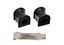 Energy Suspension 70-78 Nissan 240Z/260Z/280Z Black 18mm Front Sway Bar Frame Bushings and lubricant pack.