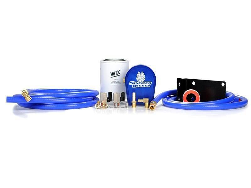 Sinister Diesel 07.5-12 Dodge 6.7L Cummins Coolant Filtration System w/ Wix Filter Secondary image