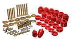 Energy Suspension 1in Body Lift Kit - Red off road parts