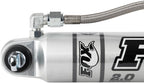 Fox 07+ Jeep JK 2.0 Performance Series 11.6in. Smooth Body Remote Reservoir Rear Shock/4-6in. Lift for offroad performance upgrades.
