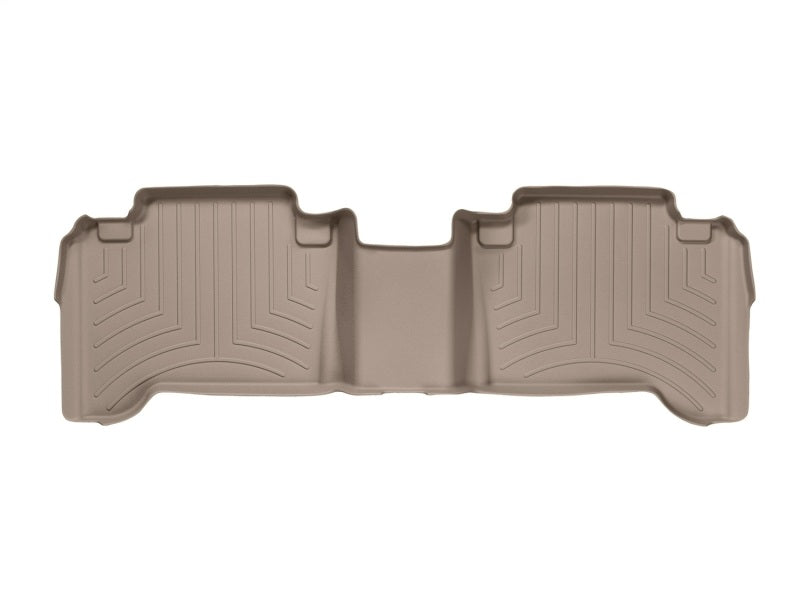 WeatherTech 05-13 Toyota Tacoma Double Cab Rear FloorLiner - Tan Secondary image