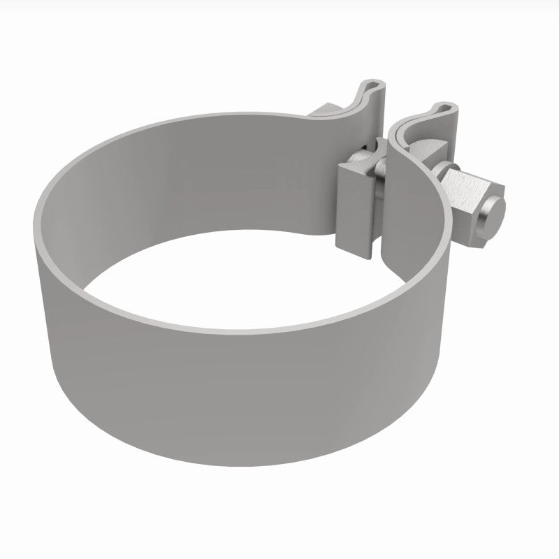 MagnaFlow Clamp 3.00inch TORCA SS 1.25inch 10pk stainless steel band clamp for offroad performance upgrades