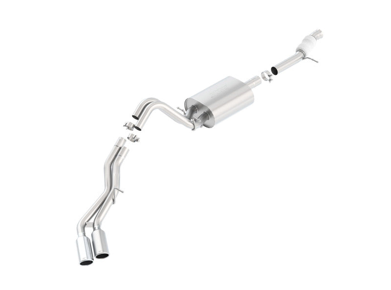 Borla Touring Cat Back 15-16 Chevy Tahoe 5.3L V8 2.75in, 2.25in Dual Same Side Exit 4in Tips exhaust system components