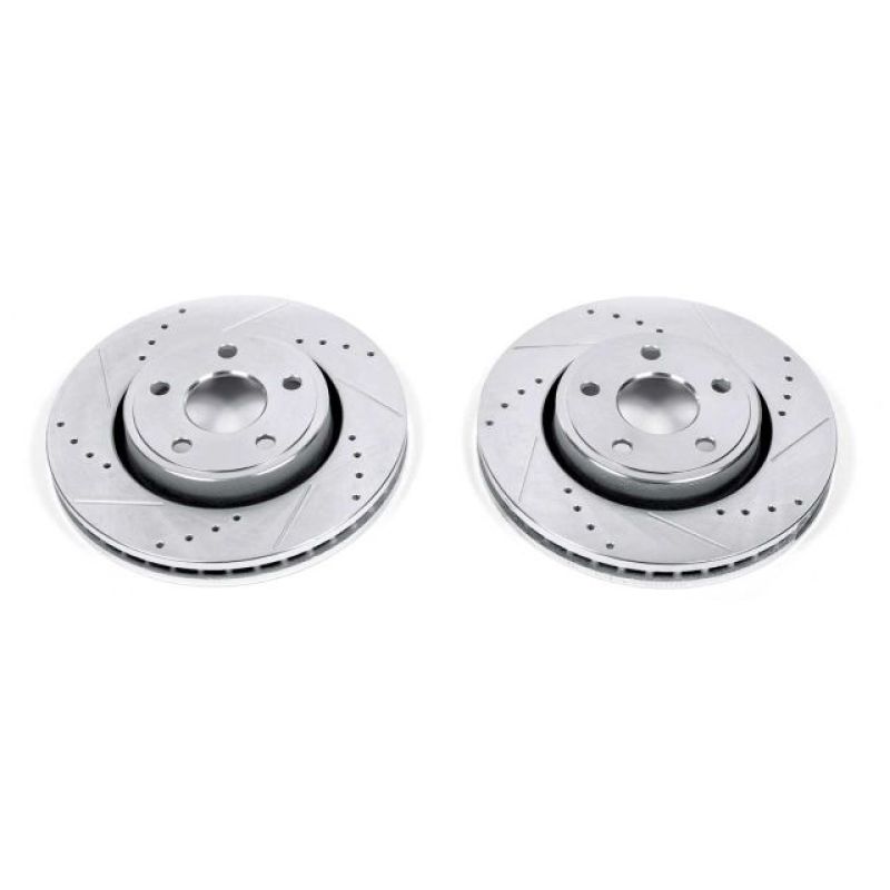 Power Stop 11-19 Dodge Durango Front Evolution Drilled & Slotted Rotors - Pair Secondary image
