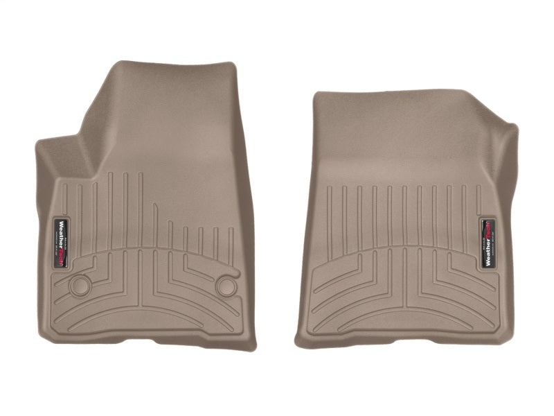 WeatherTech 2017+ GMC Acadia/Acadia Denali Front FloorLiner - Tan Secondary image